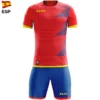 Zeus Mundial Teamwear Set Maglia Con Pantaloncini Rosso Giallo