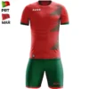 Zeus Mundial Teamwear Set Maglia Con Pantaloncini Rosso Verde