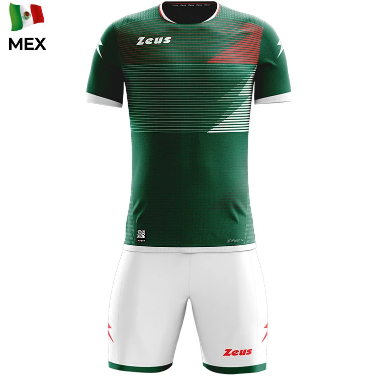 Zeus Mundial Teamwear Set Maglia Con Pantaloncini Verde Bianco 1 Zeus Mundial Teamwear Set Maglia Con Pantaloncini Verde Bianco