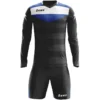 Zeus Argo Set Da Portiere Maglia A Maniche Lunghe Con Pantaloncini Nero Reale