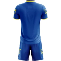 Givova Kit Campo Set Maglia + Shorts Blu Medio/giallo -Negozio al dettaglio Zeus KITC53 0207 3 neu