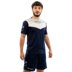 Givova Kit Campo Set Maglia + Shorts Navy / Grigio