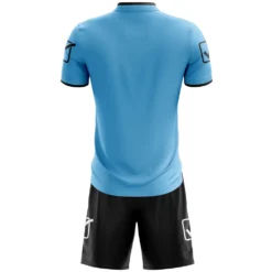 Givova Kit Campo Set Maglia + Shorts Azzurro/nero -Negozio al dettaglio Zeus KITC53 0510 3 neu