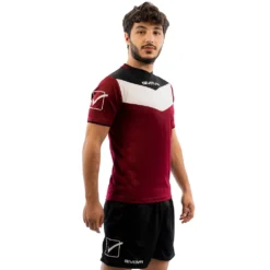 Givova Kit Campo Set Maglia + Shorts Rosso Scuro / Nero
