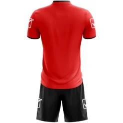 Givova Kit Campo Set Maglia + Shorts Nero/rosso -Negozio al dettaglio Zeus KITC53 1012 3 neu