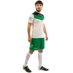 Givova Kit Campo Set Maglia + Shorts Nero/verde