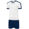 Givova Kit Revolution Maglietta Da Calcio Con Shorts Bianco Blu