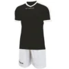 Givova Kit Revolution Maglietta Da Calcio Con Shorts Bianco Nero