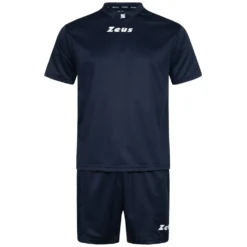 Zeus Kit Promo Kit Da Calcio 2 Pezzi Navy