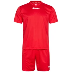 Zeus Kit Promo Kit Da Calcio 2 Pezzi Rosso