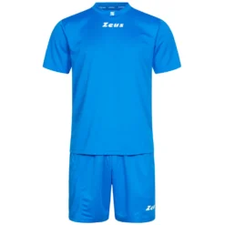 Zeus Kit Promo Kit Da Calcio 2 Pezzi Blu
