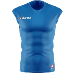 Zeus Fisiko Baselayer Maglia Smanicata Aderente Royal Blue