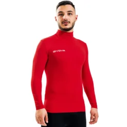 Givova Baselayer Corpus 3 Maglia Dolcevita Funzionale Rosso