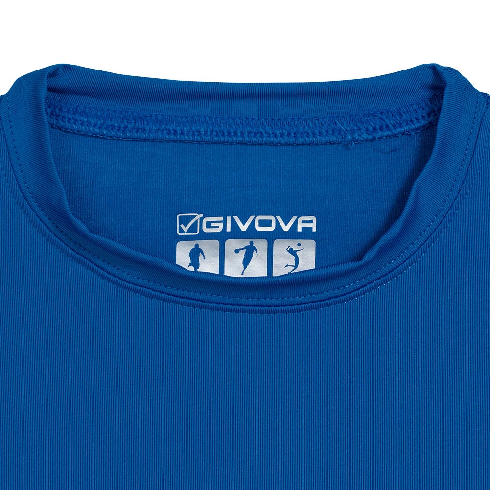 Givova Baselayer Maglietta Sportiva "Corpus 2" Blu 4 Givova Baselayer Maglietta Sportiva "Corpus 2" Blu - immagine 4
