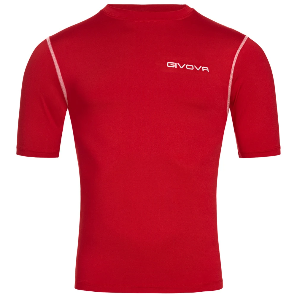 Givova Baselayer Maglietta Sportiva "Corpus 2" Rosso 4 Givova Baselayer Maglietta Sportiva "Corpus 2" Rosso - immagine 4