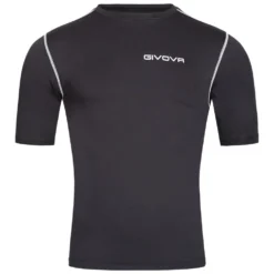 Givova Baselayer Maglietta Sportiva "Corpus 2" Nero 8 Givova Baselayer Maglietta Sportiva "Corpus 2" Nero -Negozio al dettaglio Zeus MAE011 Black 1