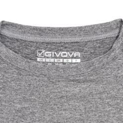 Givova Baselayer Maglietta Sportiva "Corpus 2" Grigio -Negozio al dettaglio Zeus MAE011 Grigio Scuro Melange 4vcccyiguWF7RV