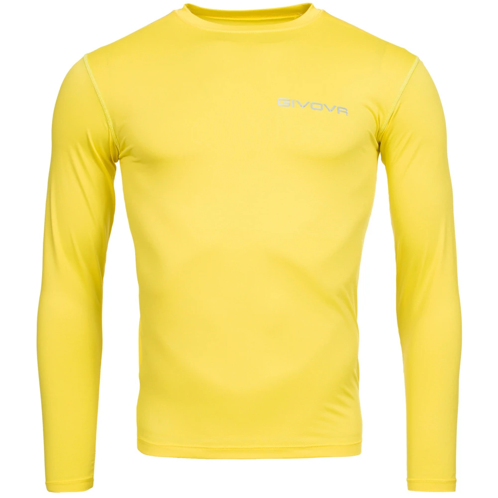 Givova Baselayer Corpus 3 Maglietta Sportiva Giallo 2 Givova Baselayer Corpus 3 Maglietta Sportiva Giallo - immagine 2