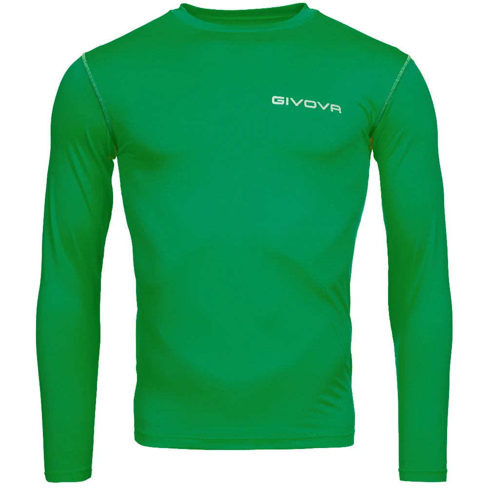 Givova Baselayer Corpus 3 Maglietta Sportiva Verde 2 Givova Baselayer Corpus 3 Maglietta Sportiva Verde - immagine 2