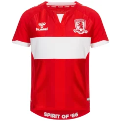 Middlesbrough FC Hummel Bambini Maglia Per Il Gioco In Casa MIDKIDHSS18