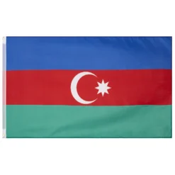 Azerbaigian Bandiera MUWO "Nations Together" 90 X 150 Cm