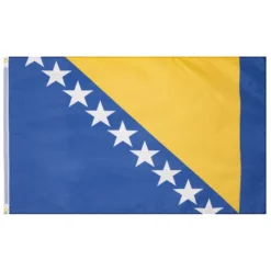 Bosnia Ed Erzegovina Bandiera MUWO "Nations Together" 90 X 150 Cm