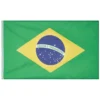 Brasile Bandiera MUWO "Nations Together" 90 X 150 Cm
