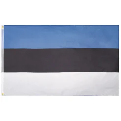 Estonia Bandiera MUWO "Nations Together" 90 X 150 Cm