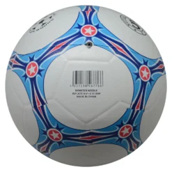 MUWO "Topscorer" Gomma Pallone Da Calcio Bianco Blu 7 MUWO "Topscorer" Gomma Pallone Da Calcio Bianco Blu -Negozio al dettaglio Zeus MW 321 3