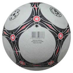 MUWO "Topscorer" Gomma Pallone Da Calcio Bianco Rosso -Negozio al dettaglio Zeus MW 322 3