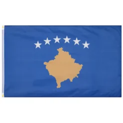 Kosovo Bandiera MUWO "Nations Together" 90 X 150 Cm