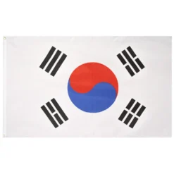 Corea Del Sud Bandiera MUWO "Nations Together" 90 X 150 Cm