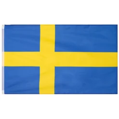 Svezia Bandiera MUWO "Nations Together" 90 X 150 Cm