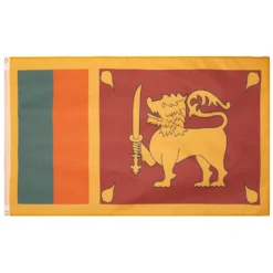Sri Lanka Bandiera MUWO "Nations Together" 90 X 150 Cm