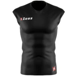 Zeus Fisiko Baselayer Maglia Smanicata Aderente Nero