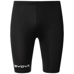Givova Bermuda Skin Compression Tights Ciclisti Nero