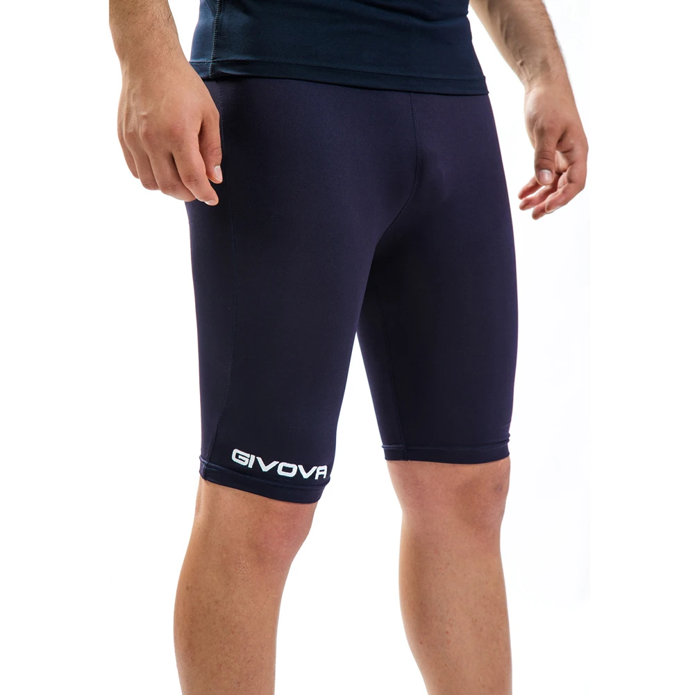 Givova Bermuda Skin Compression Tights Ciclisti Blu Marino 2 Givova Bermuda Skin Compression Tights Ciclisti Blu Marino - immagine 2