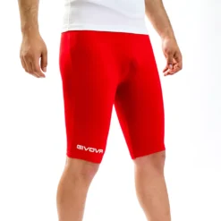 Givova Compressione Pelle Bermuda Leggings Sportivi Ciclisti Rosso -Negozio al dettaglio Zeus P004 Red 2 2YdvTCtrsyPHVc