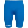 Givova Compressione Pelle Bermuda Leggings Sportivi Ciclisti Blu