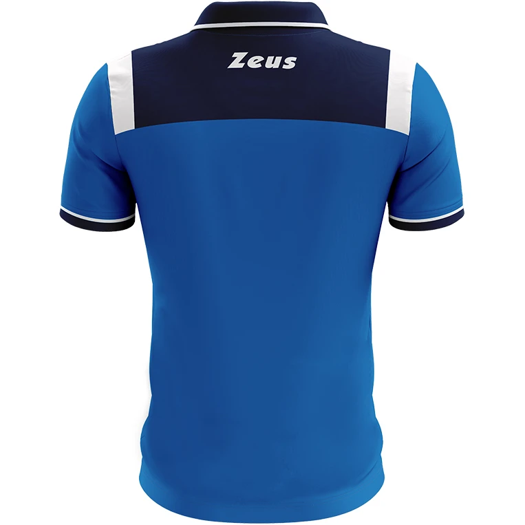 Zeus Vesuvio Uomo Polo Royal Blue 2 Zeus Vesuvio Uomo Polo Royal Blue - immagine 2