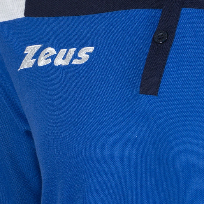 Zeus Vesuvio Uomo Polo Royal Blue 4 Zeus Vesuvio Uomo Polo Royal Blue - immagine 4