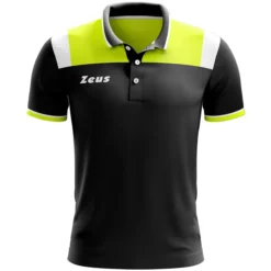 Zeus Vesuvio Uomo Polo Giallo Neon