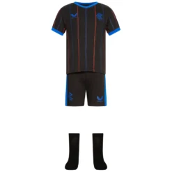 Glasgow Rangers FC CASTORE Baby / Neonato Divisa Da Calcio RAN2209-BLACK