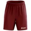 Zeus Pantaloncino Mida Pantaloncini Per L'allenamento Rosso Scuro