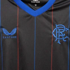 Glasgow Rangers FC CASTORE Donna Maglia Per La Trasferta TF0556NS-NERO -Negozio al dettaglio Zeus TF0556NS BLACK 4