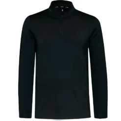 CASTORE 1/4-Zip Uomo Felpa TM0262-BLK