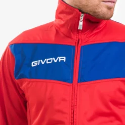 Givova Tuta Visa Tuta Sportiva Blu / Rosso -Negozio al dettaglio Zeus TR018 0212 5klO9RFRSQL9S9