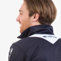 Givova Tuta Visa Tuta Sportiva Blu / Bianco -Negozio al dettaglio Zeus TR018 0403 5tAXc8kW9zWYCL