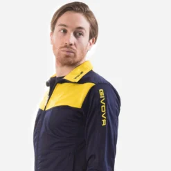 Givova Tuta Visa Tuta Sportiva Blu / Giallo -Negozio al dettaglio Zeus TR018 0407 4 neuqpgnlEalpiRMk