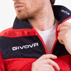 Givova Tuta Visa Tuta Sportiva Rosso / Blu -Negozio al dettaglio Zeus TR018 1204 37Z7dgGOUO1oTm